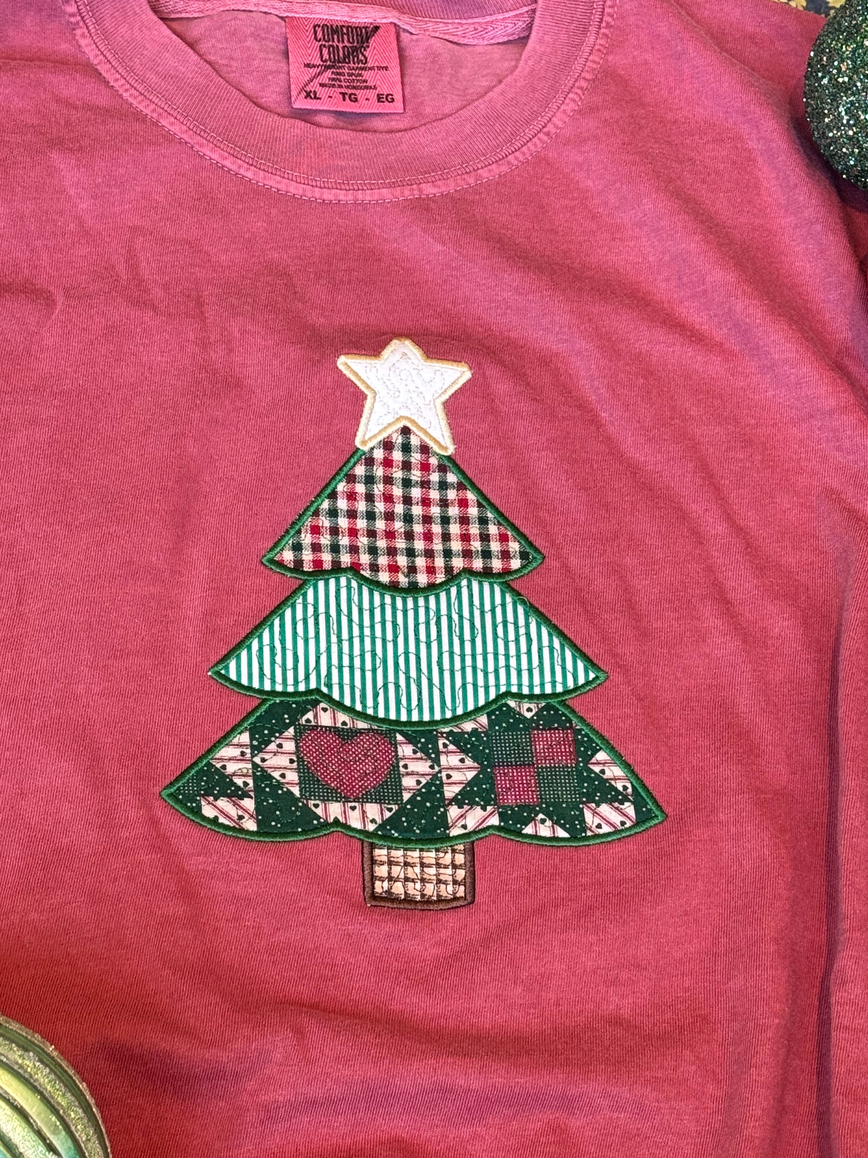 Quilted Tree Tee