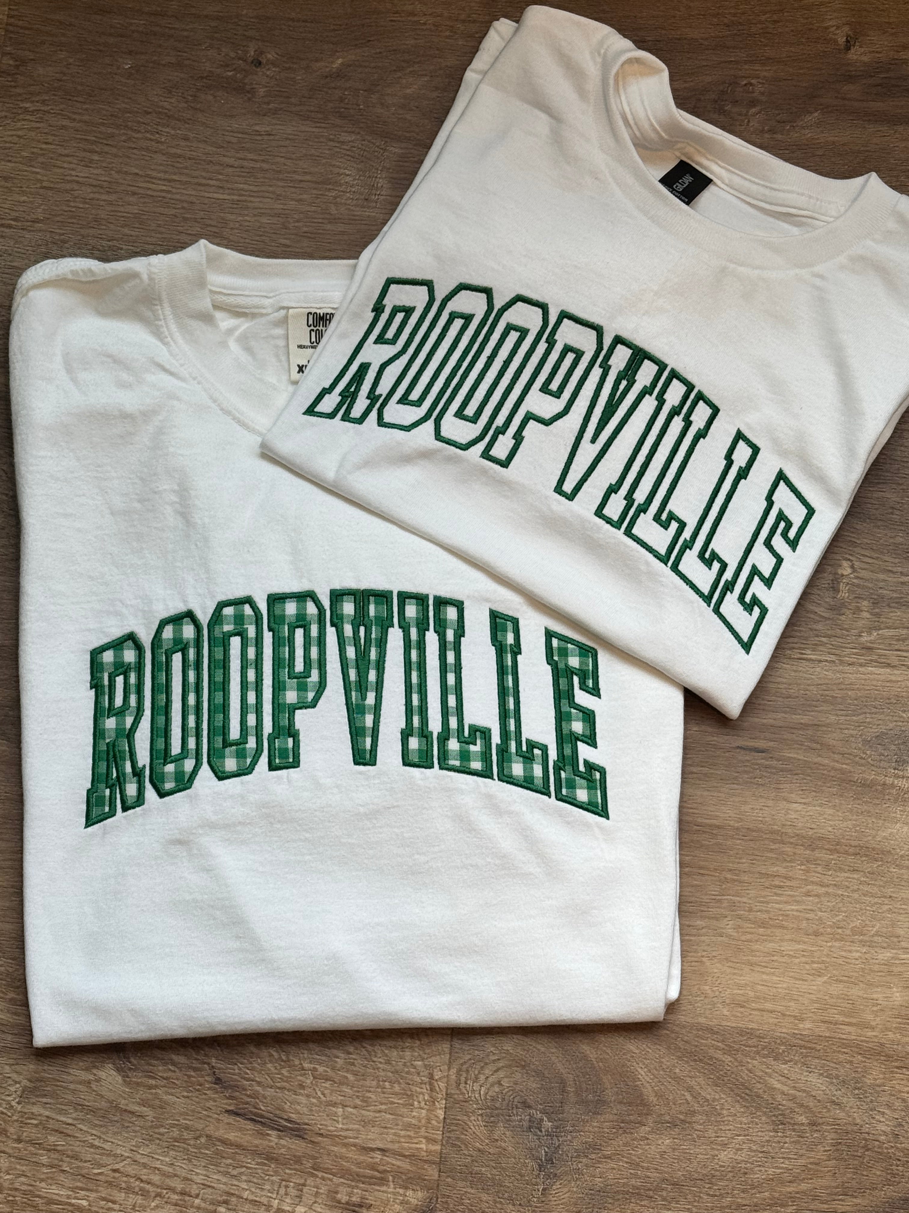 Arched Applique T Shirt- YOUTH