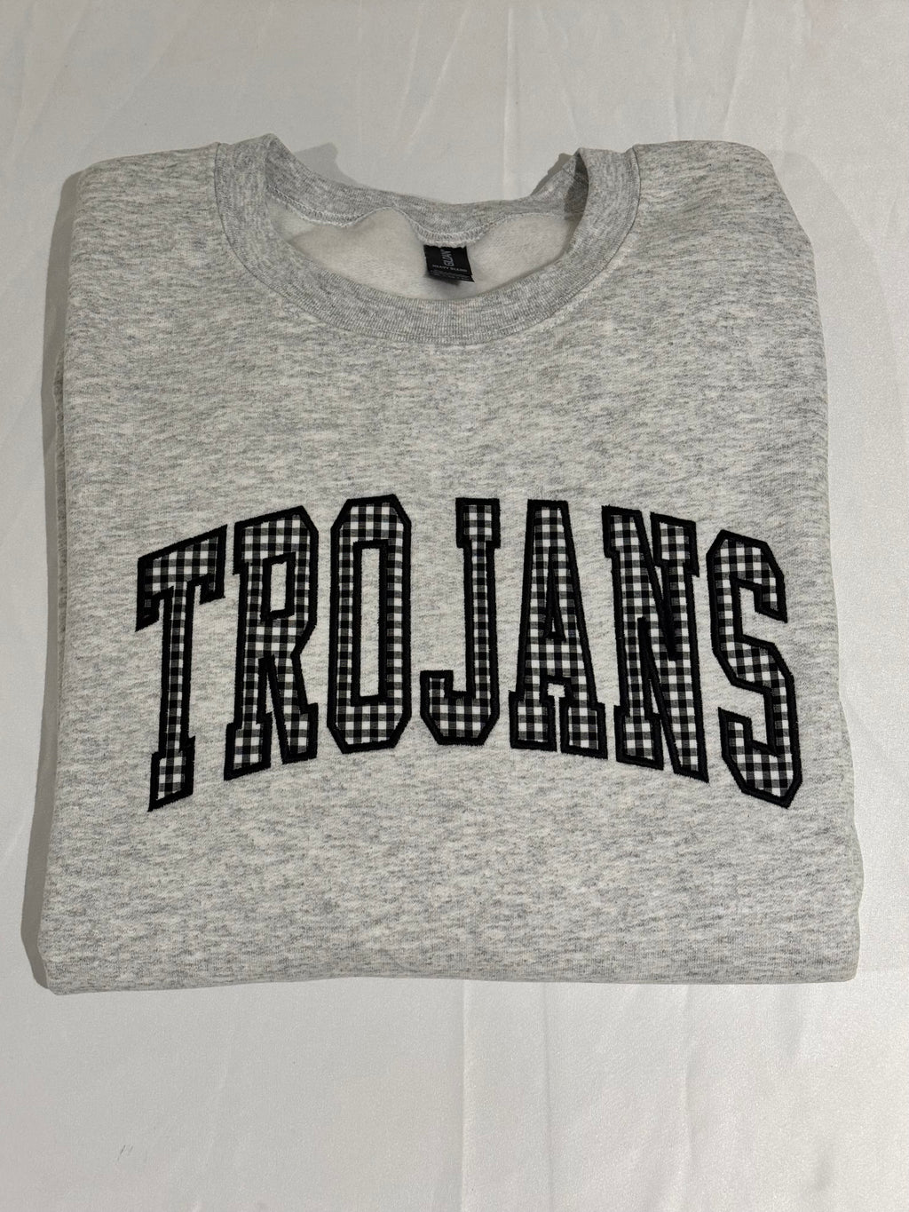 Arched Applique Sweatshirt