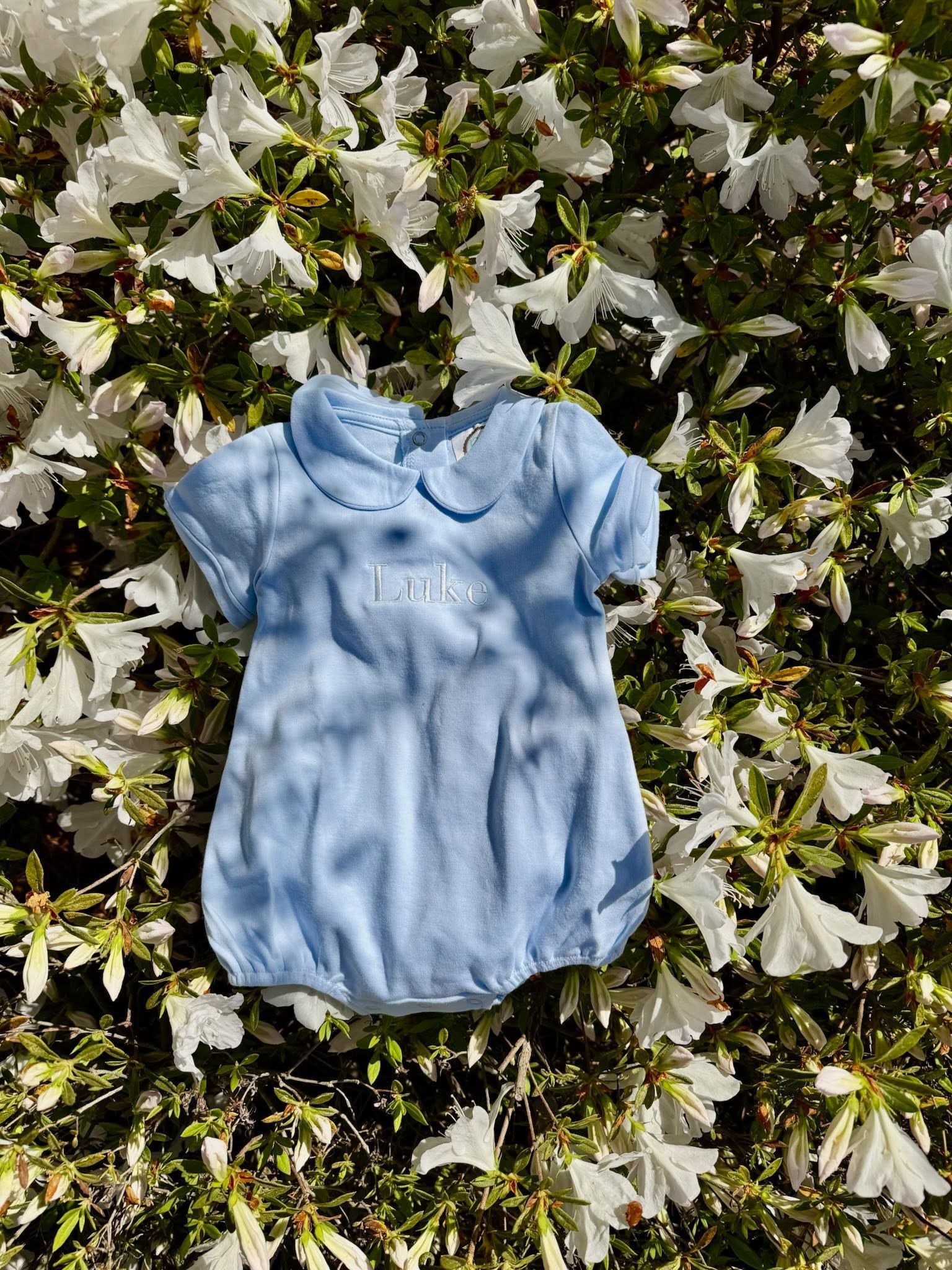 Collared Bubble Romper
