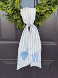Hydrangea Wreath Sash